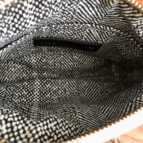 Rebecca Minkoff Leather Gold Hardware White Crossbody Handbag Women’s Size Small - Picture 9 of 12